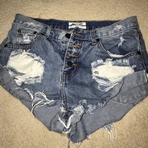 One teaspoon bandit shorts